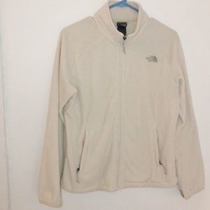 Off white North Face light sweater.